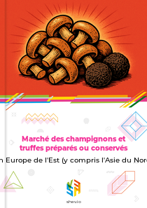 Marché des champignons et truffes préparés ou conservés en Europe de l'Est (y compris l'Asie du Nord)