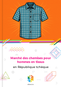Marché des chemises pour hommes en tissus en République tchèque