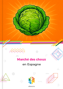 Marché des choux en Espagne