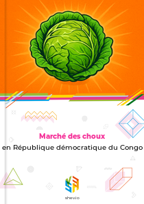 Marché des choux en République démocratique du Congo