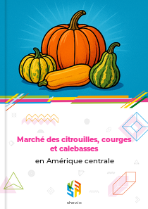 Marché des citrouilles, courges et calebasses en Amérique centrale