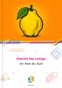 Marché des coings en Asie du Sud