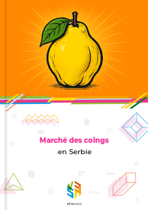 Marché des coings en Serbie