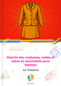 Marché des costumes, vestes et robes en bonneterie pour femmes en Estonie