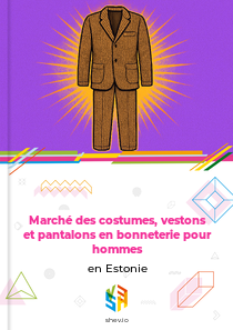 Marché des costumes, vestons et pantalons en bonneterie pour hommes en Estonie