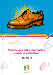 Marché des cuirs chamoisés, vernis et métallisés en Italie
