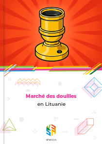 Marché des douilles en Lituanie