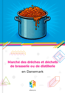 Marché des drêches et déchets de brasserie ou de distillerie en Danemark