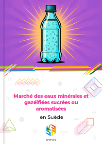 Marché des eaux minérales et gazéifiées sucrées ou aromatisées en Suède