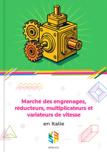 Marché des engrenages, réducteurs, multiplicateurs et variateurs de vitesse en Italie