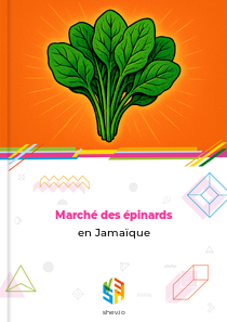 Marché des épinards en Jamaïque