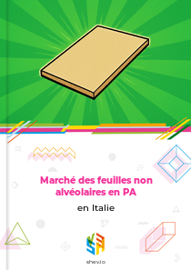Marché des feuilles non alvéolaires en PA en Italie