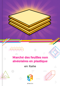 Marché des feuilles non alvéolaires en plastique en Italie