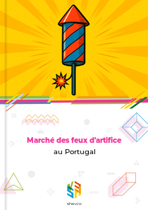 Marché des feux d'artifice au Portugal