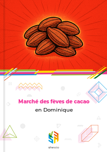 Marché des fèves de cacao en Dominique