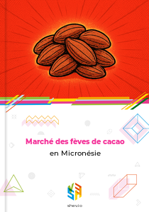 Marché des fèves de cacao en Micronésie
