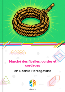 Marché des ficelles, cordes et cordages en Bosnie-Herzégovine