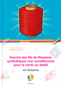 Marché des fils de filaments synthétiques non conditionnés pour la vente au détail en Estonie