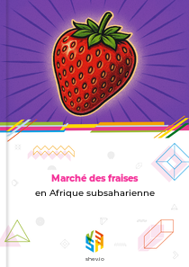 Marché des fraises en Afrique subsaharienne
