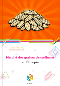 Marché des graines de carthame en Éthiopie