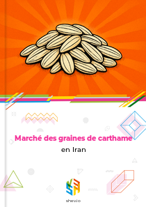 Marché des graines de carthame en Iran