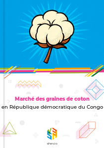 Marché des graines de coton en République démocratique du Congo