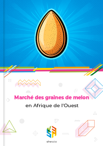 Marché des graines de melon en Afrique de l'Ouest