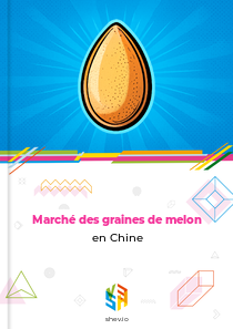 Marché des graines de melon en Chine