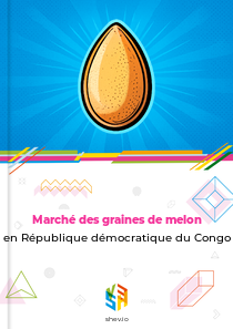 Marché des graines de melon en République démocratique du Congo