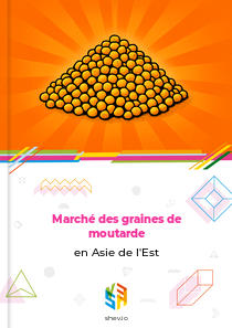 Marché des graines de moutarde en Asie de l'Est