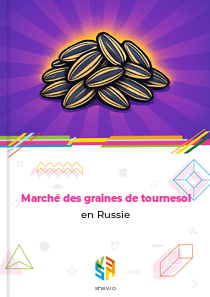 Marché des graines de tournesol en Russie