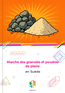 Marché des granulés et poudres de pierre en Suède