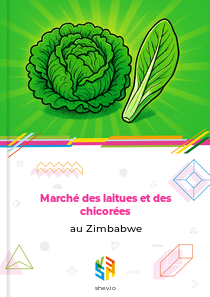 Marché des laitues et des chicorées au Zimbabwe