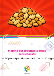 Marché des légumes à cosse secs écossés en République démocratique du Congo