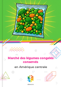 Marché des légumes congelés conservés en Amérique centrale