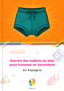 Marché des maillots de bain pour hommes en bonneterie en Espagne