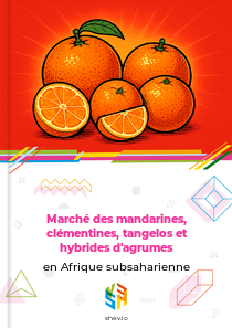 Marché des mandarines, clémentines, tangelos et hybrides d'agrumes en Afrique subsaharienne