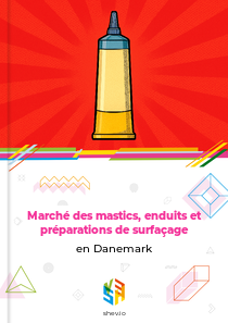 Marché des mastics, enduits et préparations de surfaçage en Danemark
