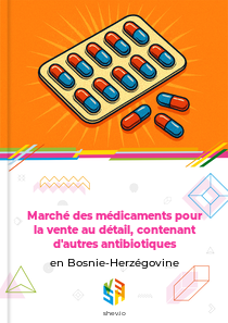 Marché des médicaments pour la vente au détail, contenant d'autres antibiotiques en Bosnie-Herzégovine