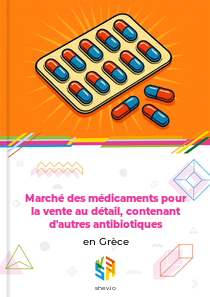 Marché des médicaments pour la vente au détail, contenant d'autres antibiotiques en Grèce