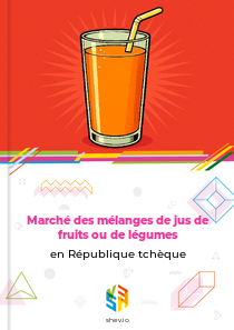 Marché des mélanges de jus de fruits ou de légumes en République tchèque