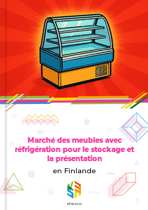 Marché des meubles avec réfrigération pour le stockage et la présentation en Finlande