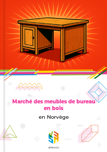 Marché des meubles de bureau en bois en Norvège