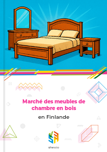 Marché des meubles de chambre en bois en Finlande