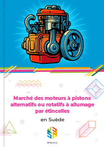 Marché des moteurs à pistons alternatifs ou rotatifs à allumage par étincelles en Suède