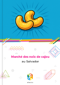Marché des noix de cajou au Salvador