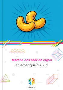 Marché des noix de cajou en Amérique du Sud