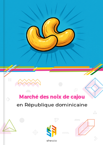 Marché des noix de cajou en République dominicaine