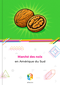 Marché des noix en Amérique du Sud