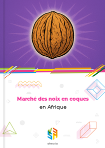 Marché des noix en coques en Afrique